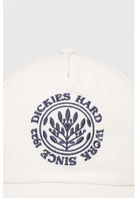 Dickies Шапка с козирка в бяло с апликация - Pepit.bg