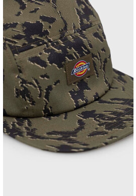 Dickies Шапка с козирка в зелено с десен - Pepit.bg