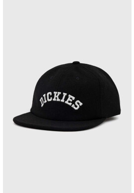 Dickies Шапка с козирка с вълна в черно с апликация - Pepit.bg