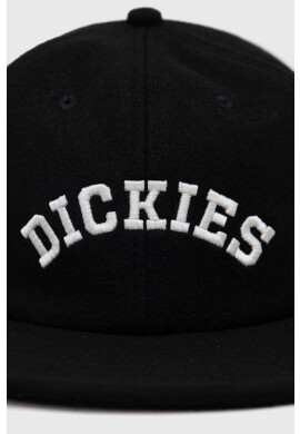 Dickies Шапка с козирка с вълна в черно с апликация - Pepit.bg