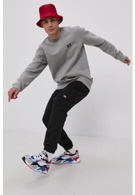 Dickies Суичър мъжки в меланж на сиво - Pepit.bg