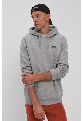 Dickies Суичър мъжки в сиво с изчистен дизайн - Pepit.bg