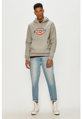 Dickies Суичър мъжки в сиво с принт - Pepit.bg