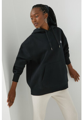 Dickies Суичър в черно с апликация - Pepit.bg