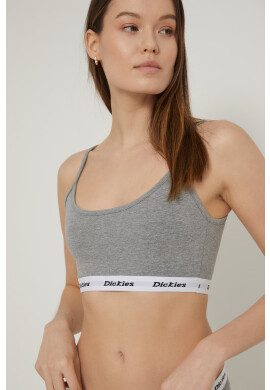 Dickies Сутиен в сиво с изчистен дизайн - Pepit.bg