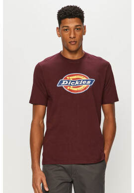 Dickies Тениска в бордо - Pepit.bg