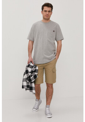 Dickies Тениска мъжка в сиво с изчистен дизайн - Pepit.bg