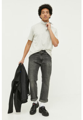 Dickies Тениска в сиво меланж на - Pepit.bg