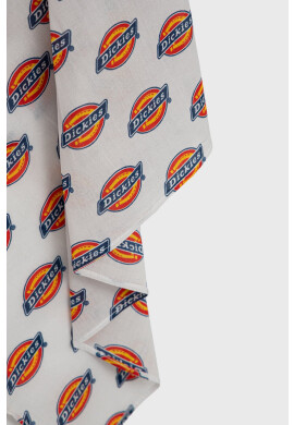 Dickies Тънък шал в бяло с десен - Pepit.bg