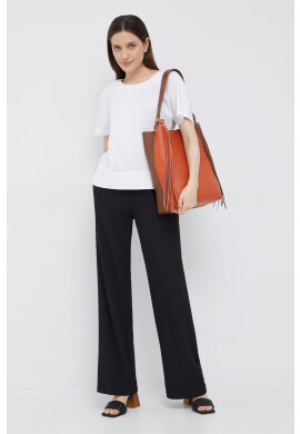 DKNY Блуза в черно с десен - Pepit.bg