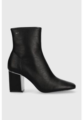 DKNY Боти Cavale в черно с висок ток K3214434 - Pepit.bg