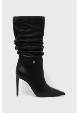 DKNY Ботуши Maliza в черно с ток стилето - Pepit.bg