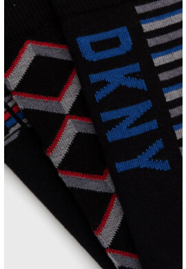 DKNY Чорапи (3 чифта) мъжки в черно - Pepit.bg