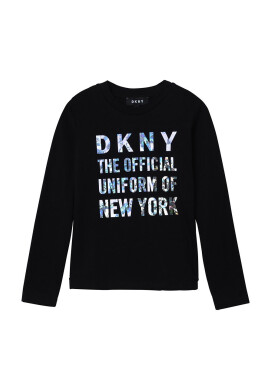 DKNY Детска блуза с дълги ръкави - Pepit.bg