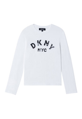DKNY Детска блуза с дълги ръкави - Pepit.bg
