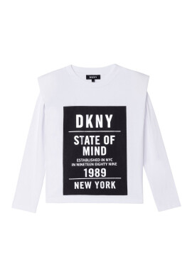 DKNY Детска блуза с дълги ръкави - Pepit.bg
