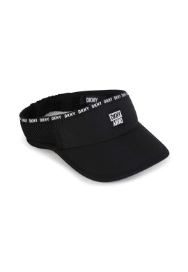 DKNY Детскa козирка в черно с принт - Pepit.bg