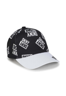 DKNY Детска шапка в черно с десен - Pepit.bg