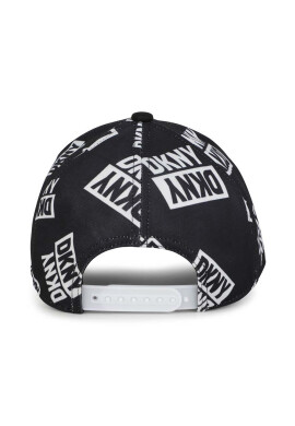 DKNY Детска шапка в черно с десен - Pepit.bg