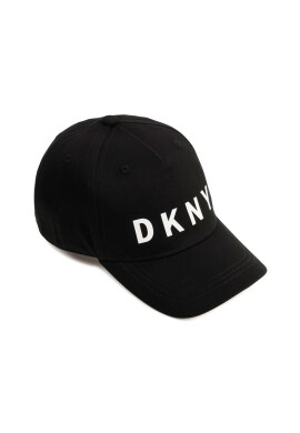 DKNY Детска шапка в златисто с десен - Pepit.bg