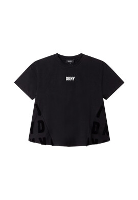 DKNY Детска тениска в лилаво - Pepit.bg