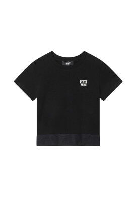 DKNY Детска тениска в черно - Pepit.bg