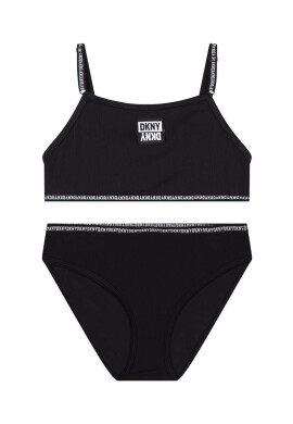 DKNY Детски бански костюм в черно - Pepit.bg