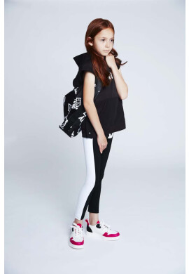 DKNY Детски клин в черно с принт - Pepit.bg