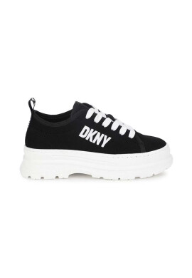 DKNY Детски ниски кецове в черно - Pepit.bg