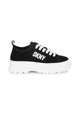 DKNY Детски ниски кецове в черно - Pepit.bg