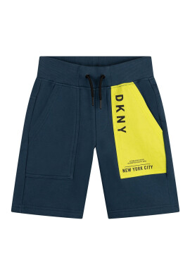 DKNY Детски памучен къс панталон - Pepit.bg
