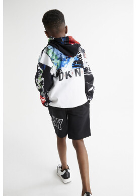 DKNY Детски памучен къс панталон - Pepit.bg