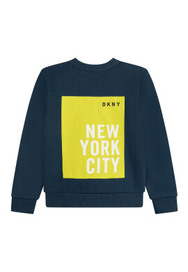 DKNY Детски памучен суичър - Pepit.bg