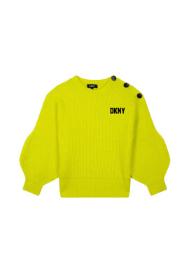 DKNY Детски пуловер в зелено - Pepit.bg