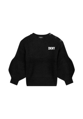 DKNY Детски пуловер в черно - Pepit.bg