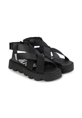 DKNY Детски сандали в черно - Pepit.bg