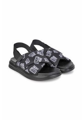 DKNY Детски сандали в черно - Pepit.bg