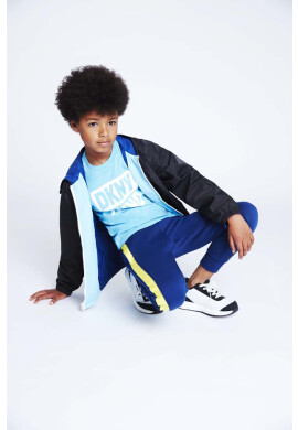 DKNY Детско яке с две лица в тъмносиньо - Pepit.bg