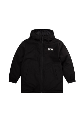 DKNY Детско яке в черно - Pepit.bg