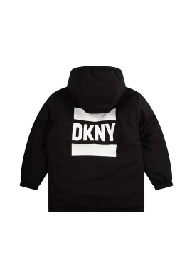 DKNY Детско яке в черно - Pepit.bg