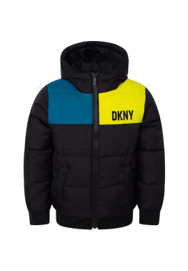 DKNY Детско яке с две лица в черно - Pepit.bg