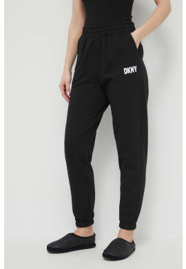 DKNY Долнище на пижама дамско в черно - Pepit.bg