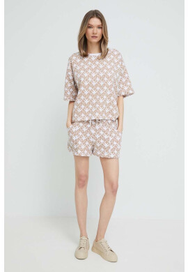 DKNY Домашна тениска в бежово - Pepit.bg