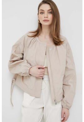 DKNY Яке в бежово с преходна изолация - Pepit.bg