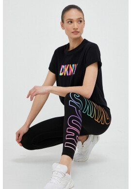 DKNY Клин в черно с принт - Pepit.bg