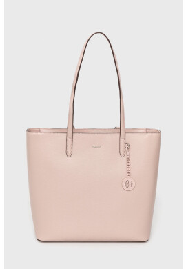 DKNY Кожена чанта в жълто - Pepit.bg