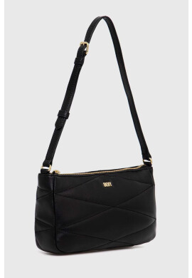 DKNY Кожена чанта в черно - Pepit.bg