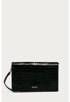 DKNY Кожена чанта Клъч - Pepit.bg