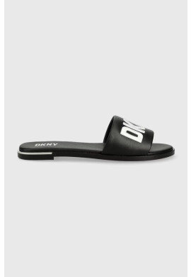 DKNY Кожени чехли Waverly в черно - Pepit.bg