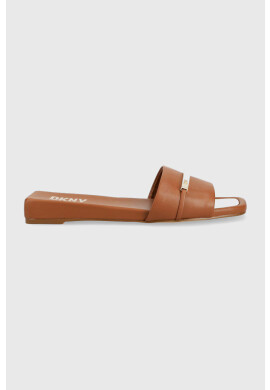 DKNY Кожени чехли ALAINA в кафяво K4235139 - Pepit.bg